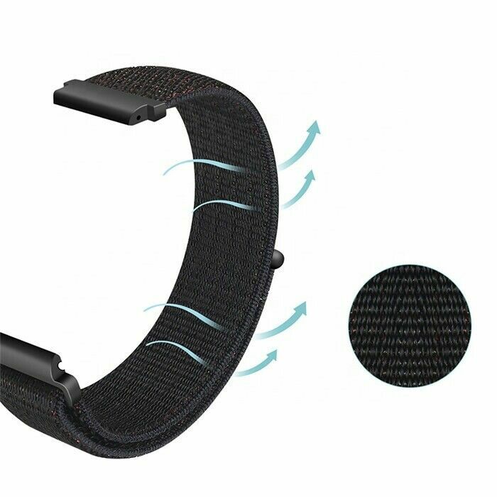 Nylon Strap Band For Samsung Galaxy Watch 4 5 6 7 40/44mm Classic 42/46/43/47mm