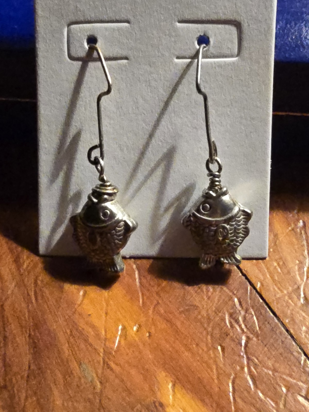 Mixed Lot Dangle/Drop Hook Earrings, Beaded Wood & Metal, Multicolor Cross