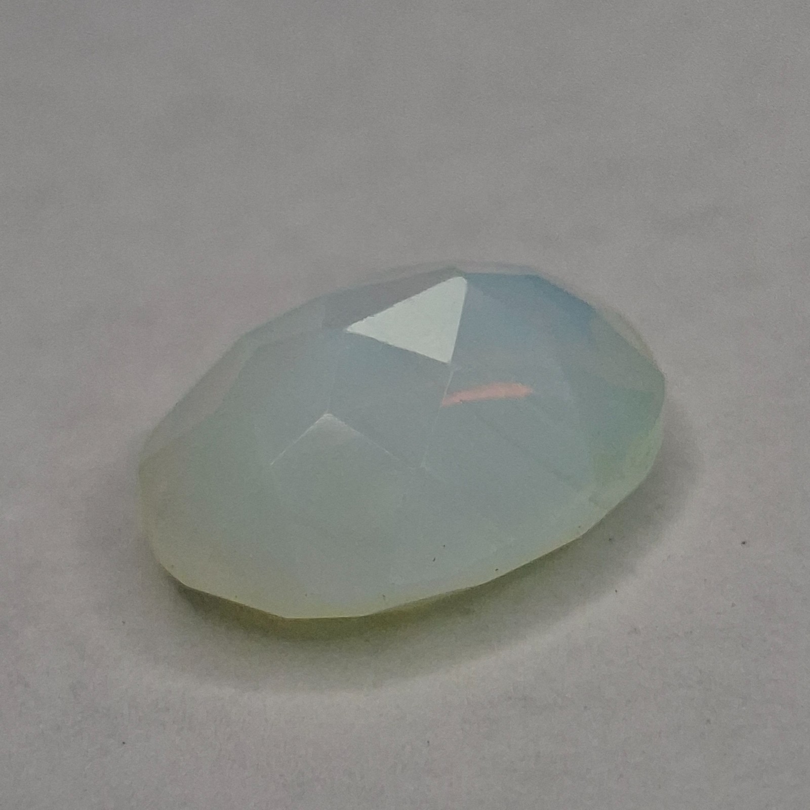 Natural AAA Welo White Opal Oval Cut 10-12 Ct Loose Certified Gemstone GB085