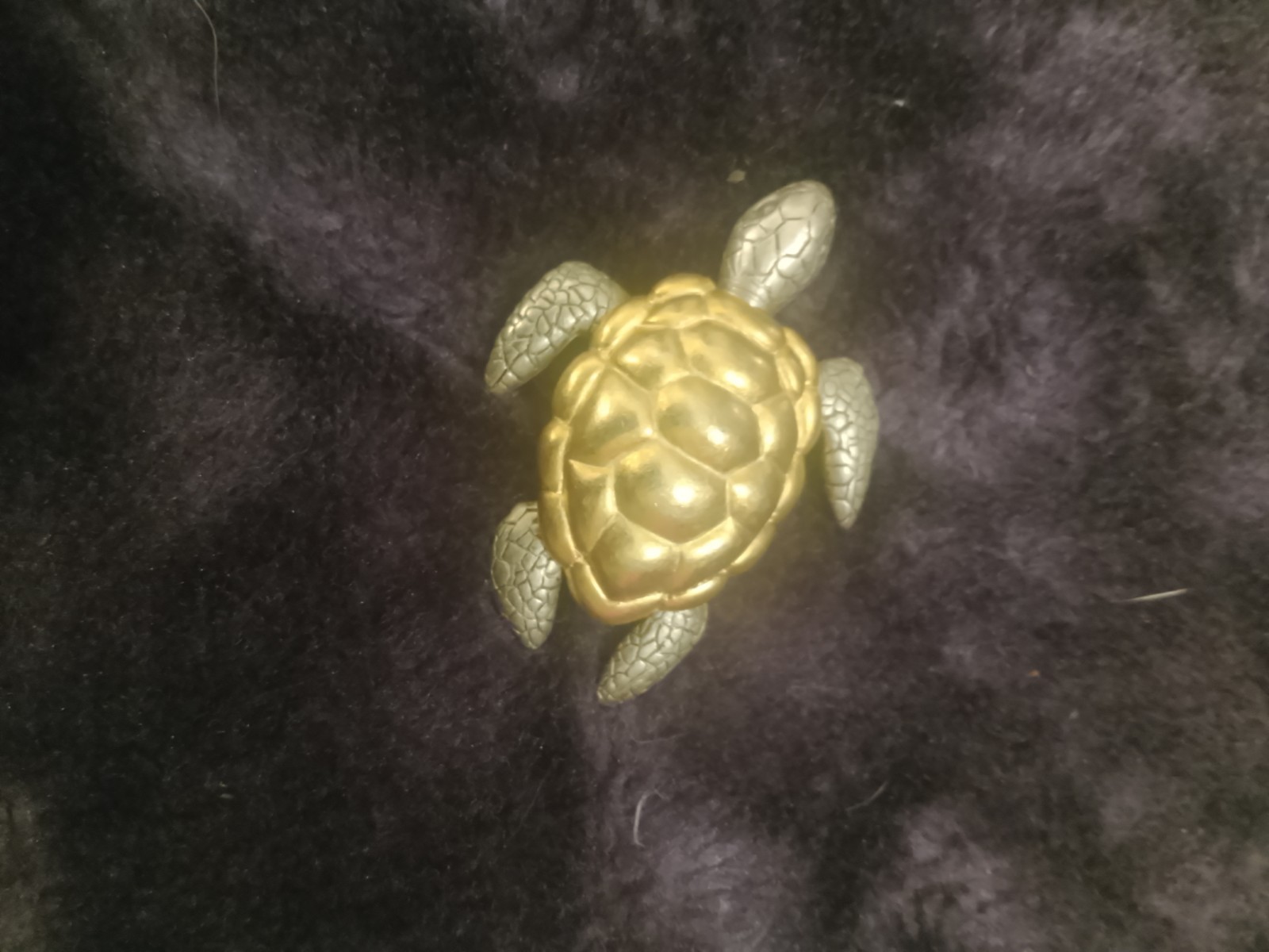 Turtle Brooch Pin Gold Tone Silver Tone Metal No Stone Animals & Insects