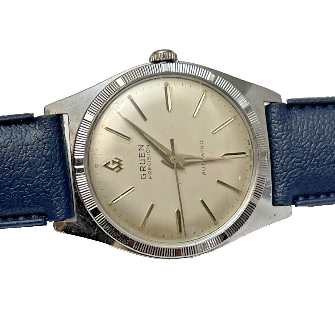Vintage 60’s Gruen N710SS Autowind Fluted Bezel Men’s Watch
