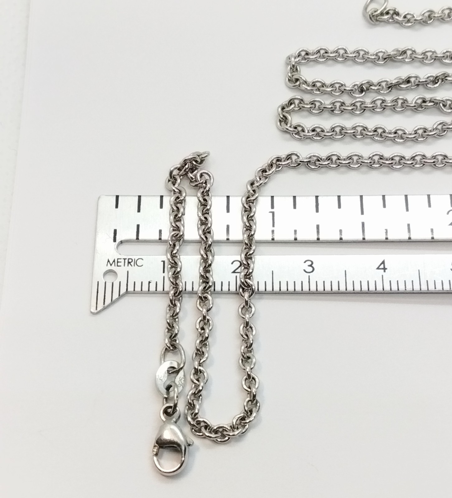 James Avery 2.4mm Medium Cable Chain 22″
