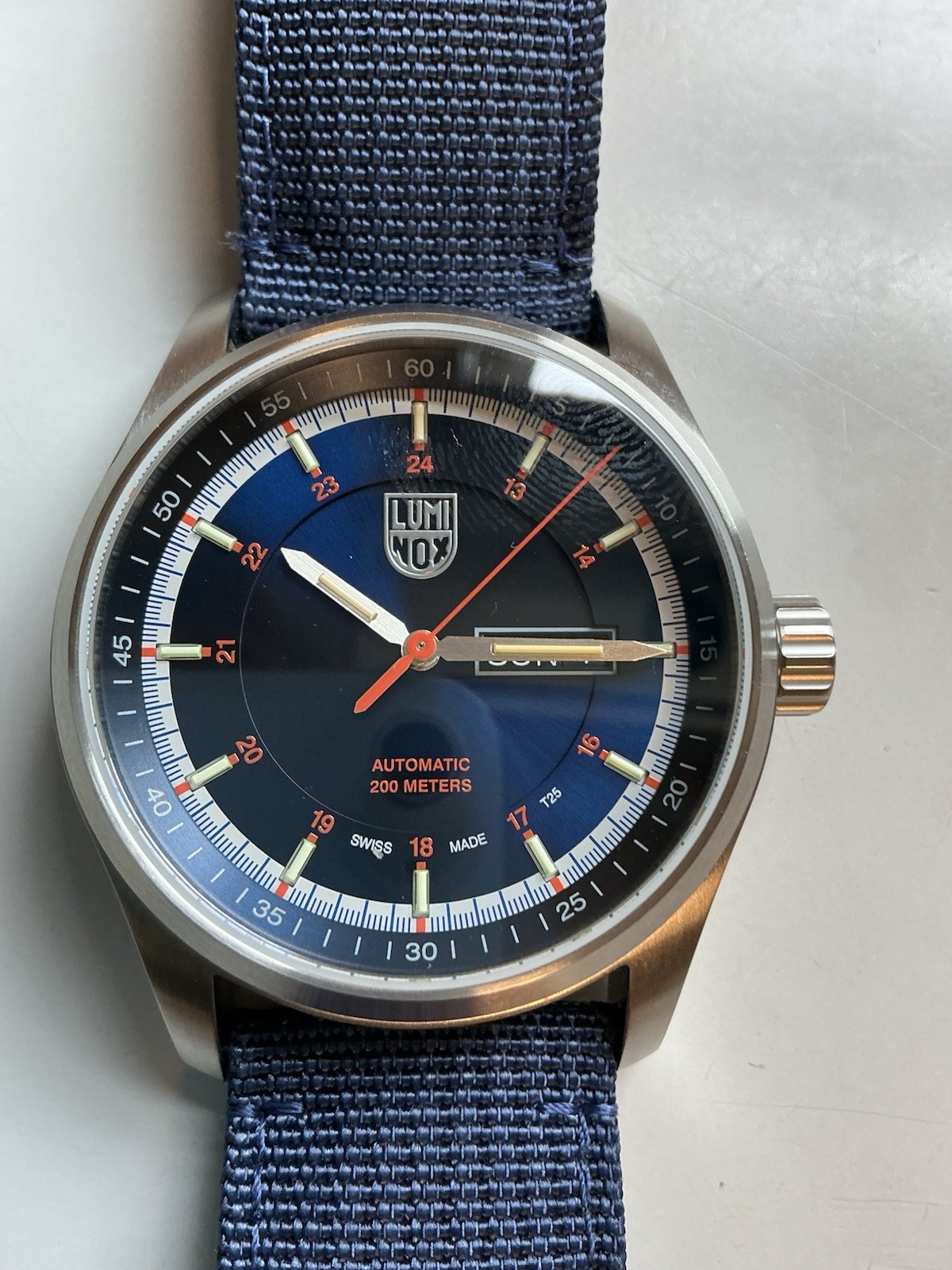 Luminox Atacama Field 44mm Silver Stainless Steel Case and Blue Dial