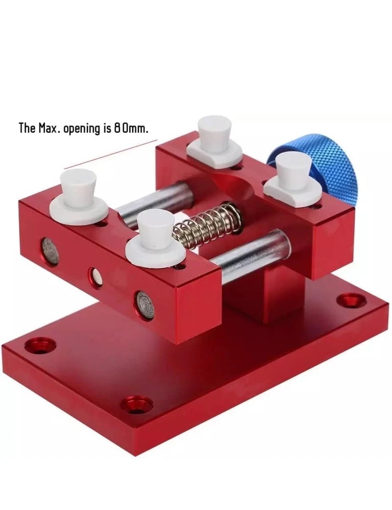 Watch Repair Tool Universal Large Watch Case Holder Adjustable Pin Location