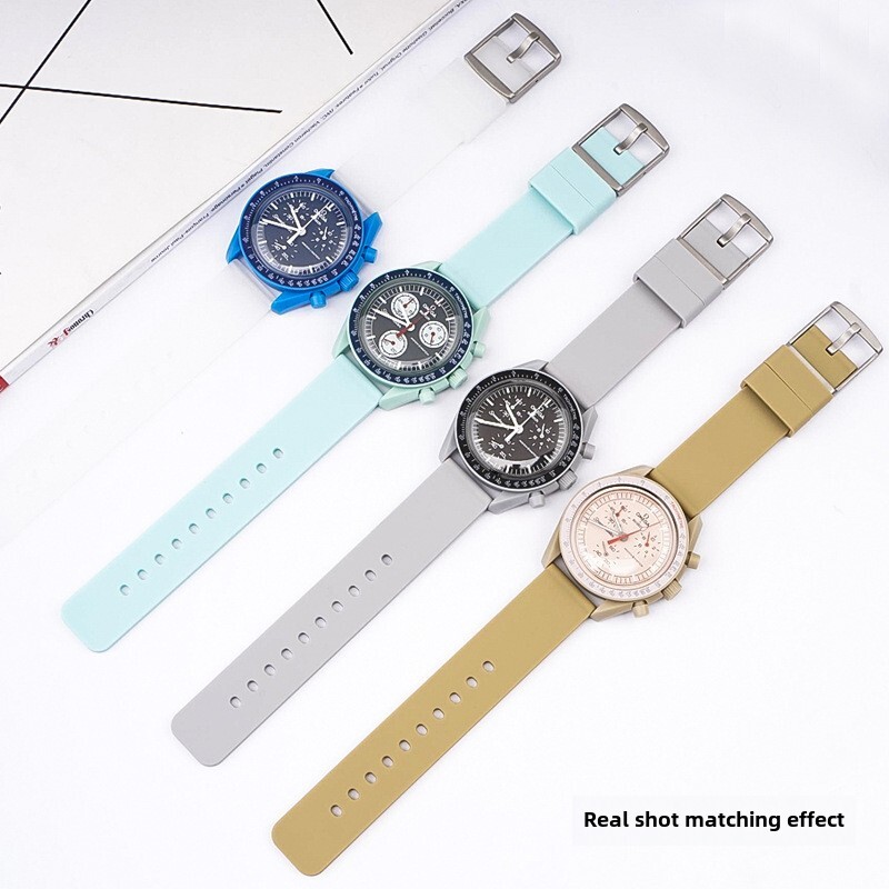 Quality Quick Release Silicone Rubber Watch Band Strap 12 14 16 18 20 22 24mm