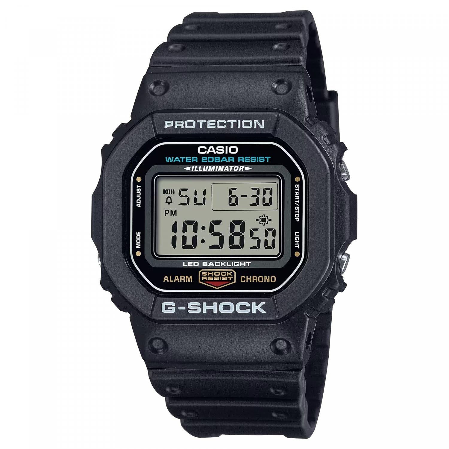 Casio G-SHOCK DW-5600UE-1 Black Men’s Watch Toughness