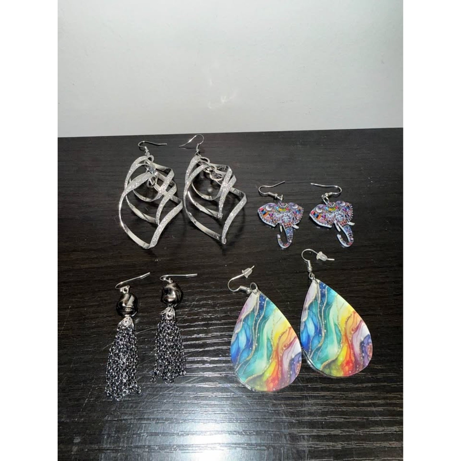 Assorted Fashion Earring Set – 4 Pairs