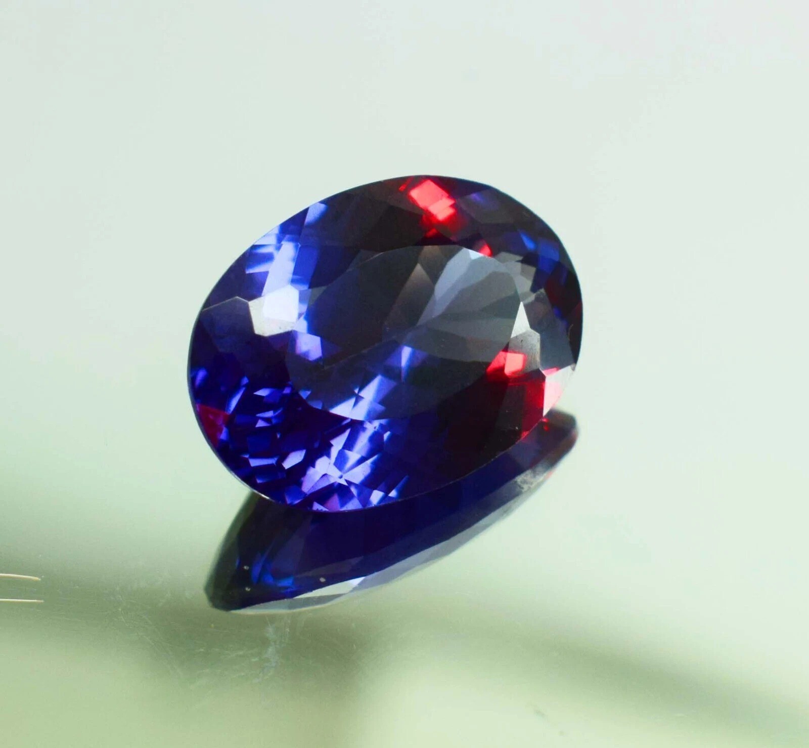 Alexandrite Russian ring Oval 10-11 Ct Natural color changing Certified Gemstone