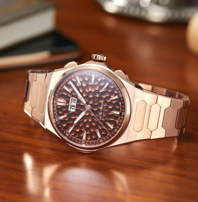 Lucky Harvey Hammered Dial Chiming Automatic Watch Limited Edition 300pcs