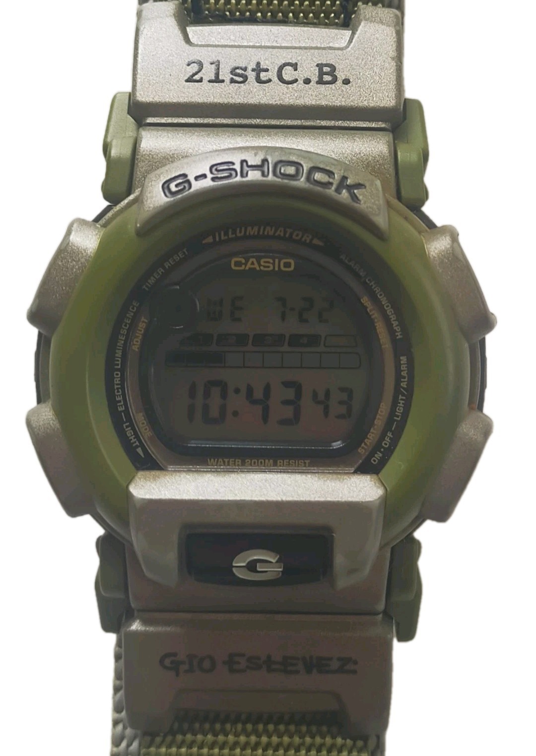 Casio G-Shock DW-003 Gio Estevez 21st C.B. Rare Japan 1587 Military Watch