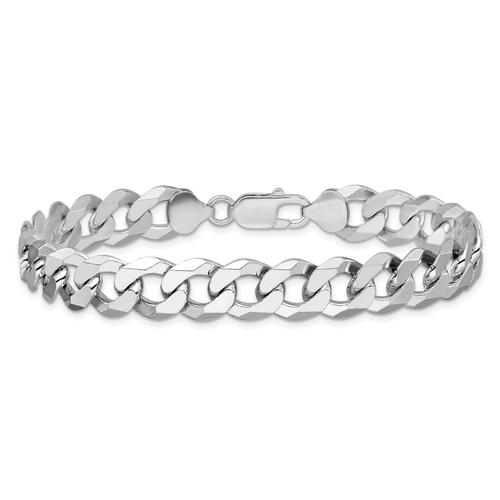 925 Sterling Silver 2.3-14mm Curb Chain Necklace 7-30 Inch Mens Womens