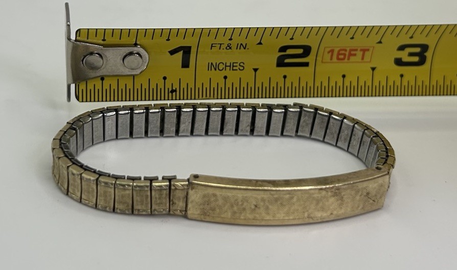 VINTAGE SPEIDEL 10K GOLD FILLED STRETCH BRACELET