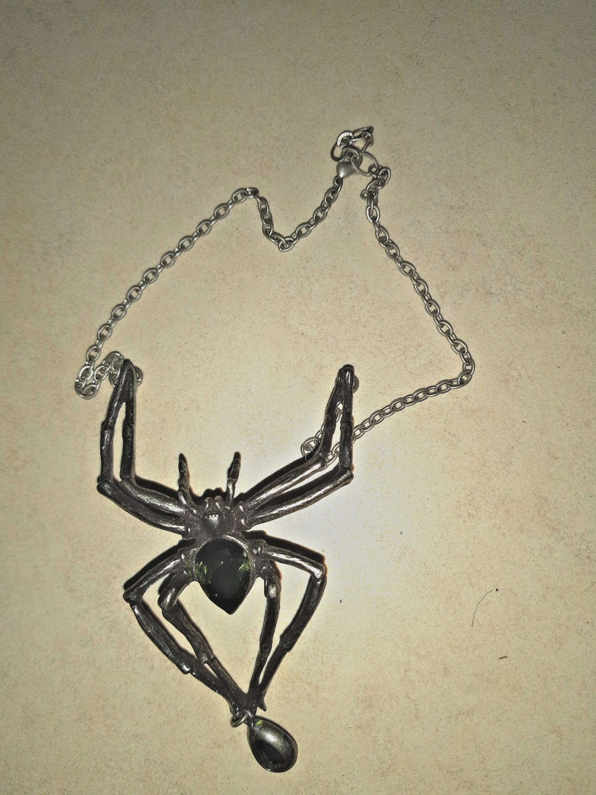Vintage Alchemy Venom Spider Necklace
