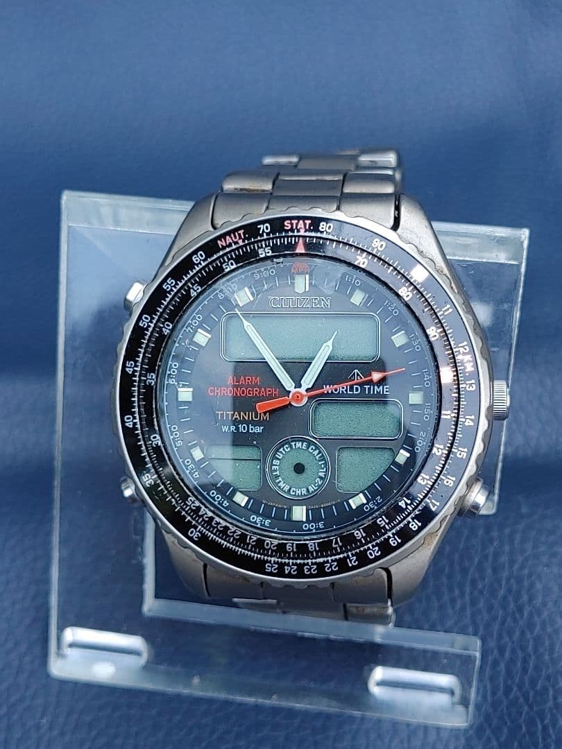 CITIZEN Promaster Titanium Analog-Digital Watch C420