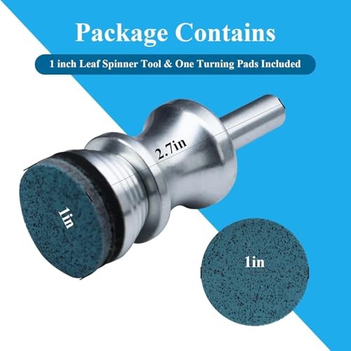 1 inch Leaf Spinner Tool Engine Turn for Gold and 1 Inch Leaf Spinner Tool