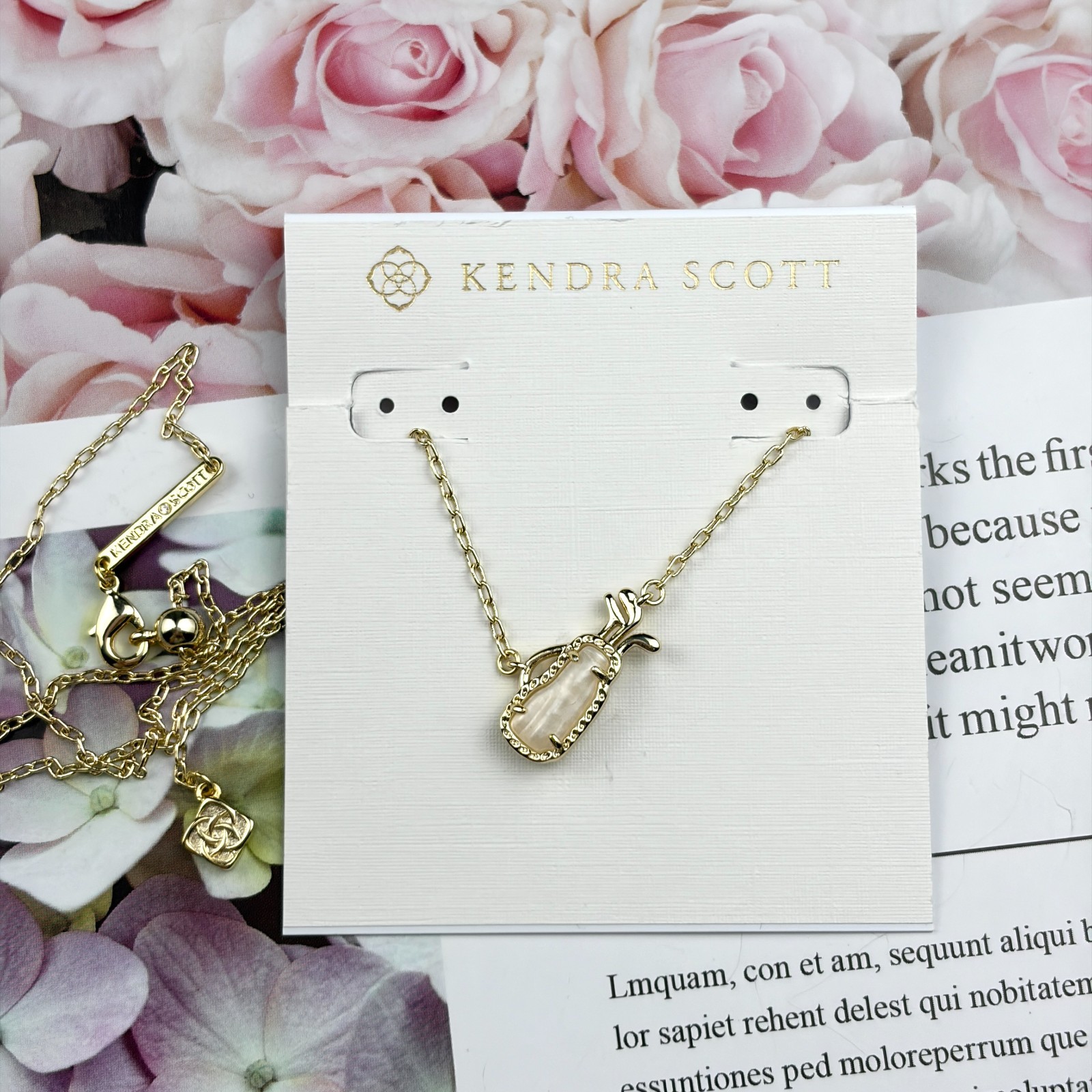 Kendra Scott Golf Short Pendant Necklace ⛳