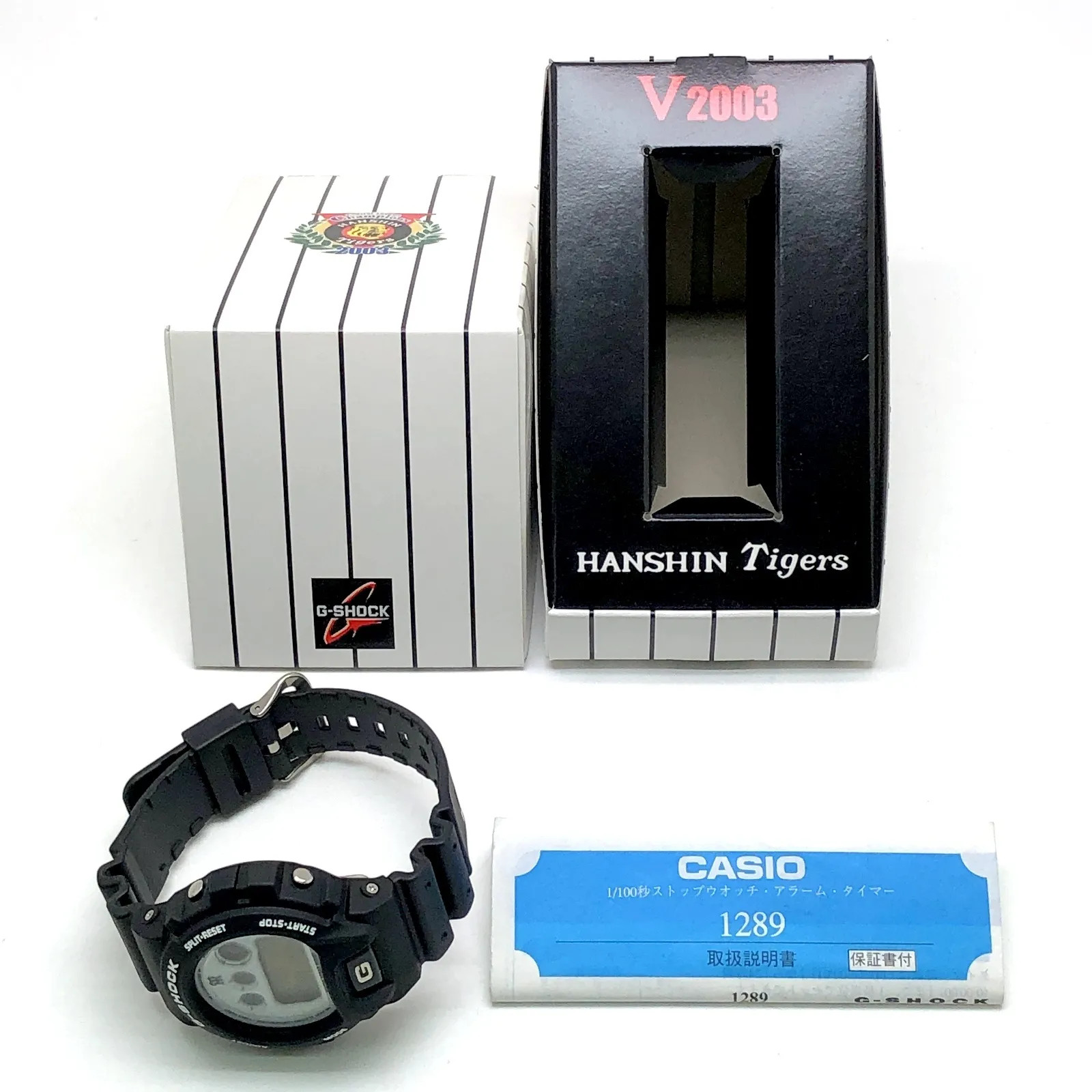 G-SHOCK DW-6900BHTGV-9 Hanshin Tigers 2003 Championship Commemorative Collaborat