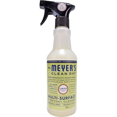 MRS. MEYER’S CLEAN DAY All-Purpose Cleaner Spray, Lemon Verbena, 16 fl. oz