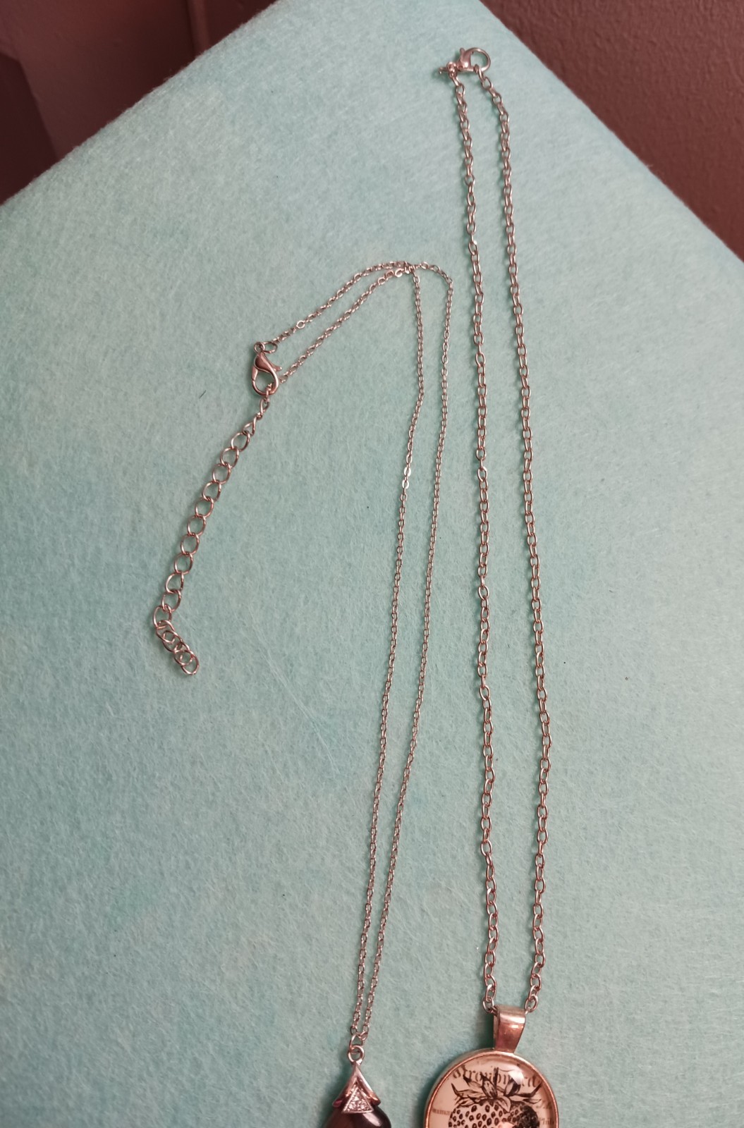 Salvaged Grey-toned Necklaces, Very Good Condition