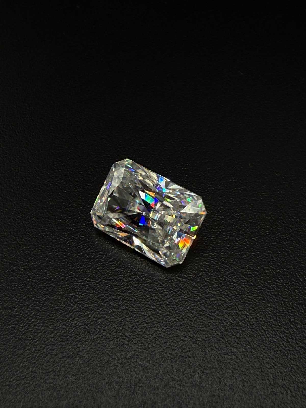 GRA Certified Radiant Cut VVS1 Moissanite .4 – 10 ct USA Seller Fast Free Ship!!