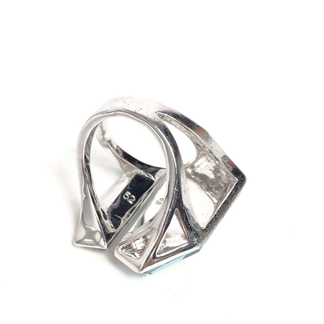 Swarovski Rio Ring Blue Crystal Silver Not specified