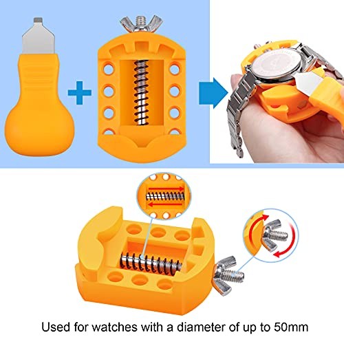 Watch Battery Replacement Kit, Watch Repair Screwdriver, Watch Band