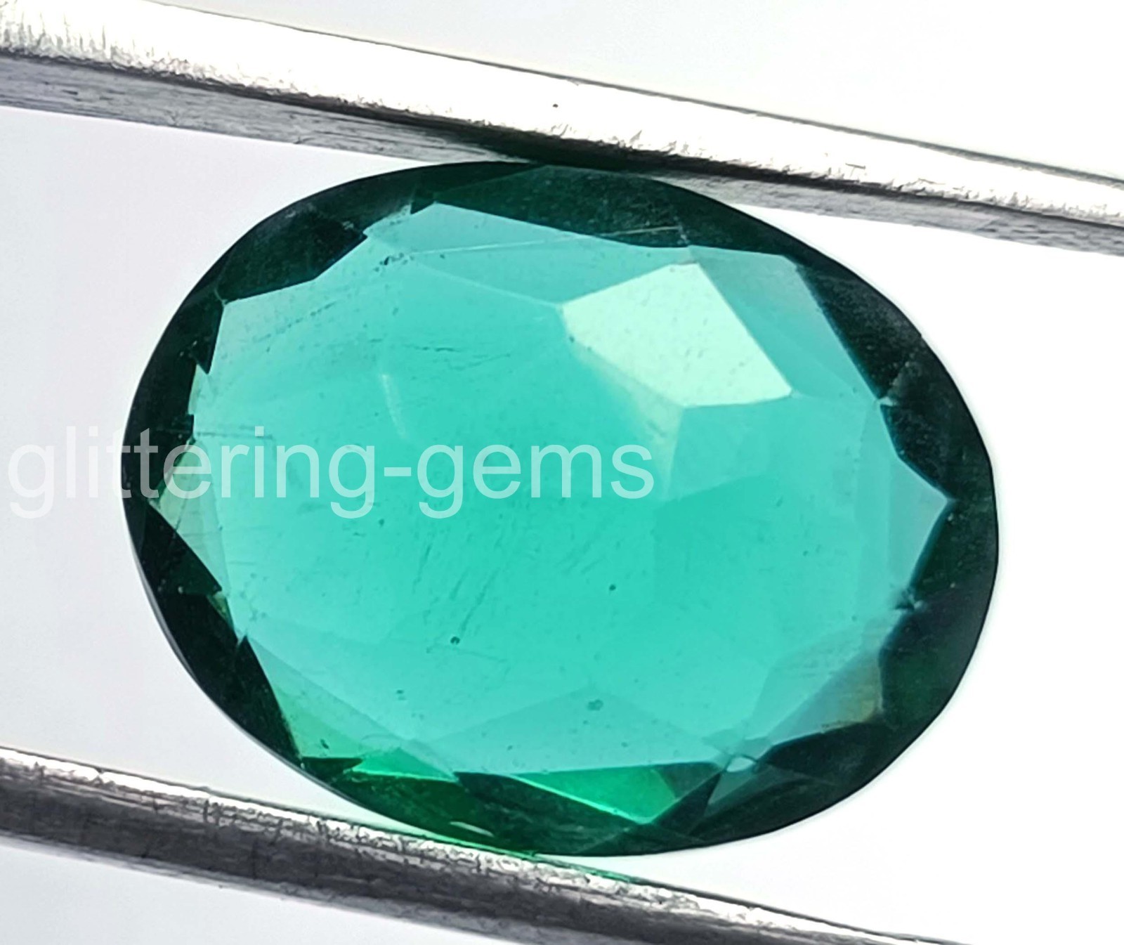 8.10 Ct Natural Green Emerald Oval Shape IGL Certified Loose Gemstone 5SDH
