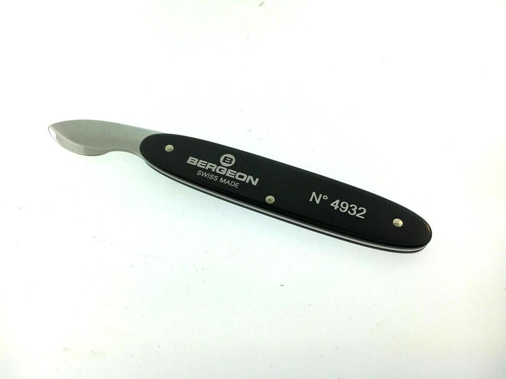 Bergeon 4932 Swiss Made Watch Back Case Opener Knife Blade tool USA