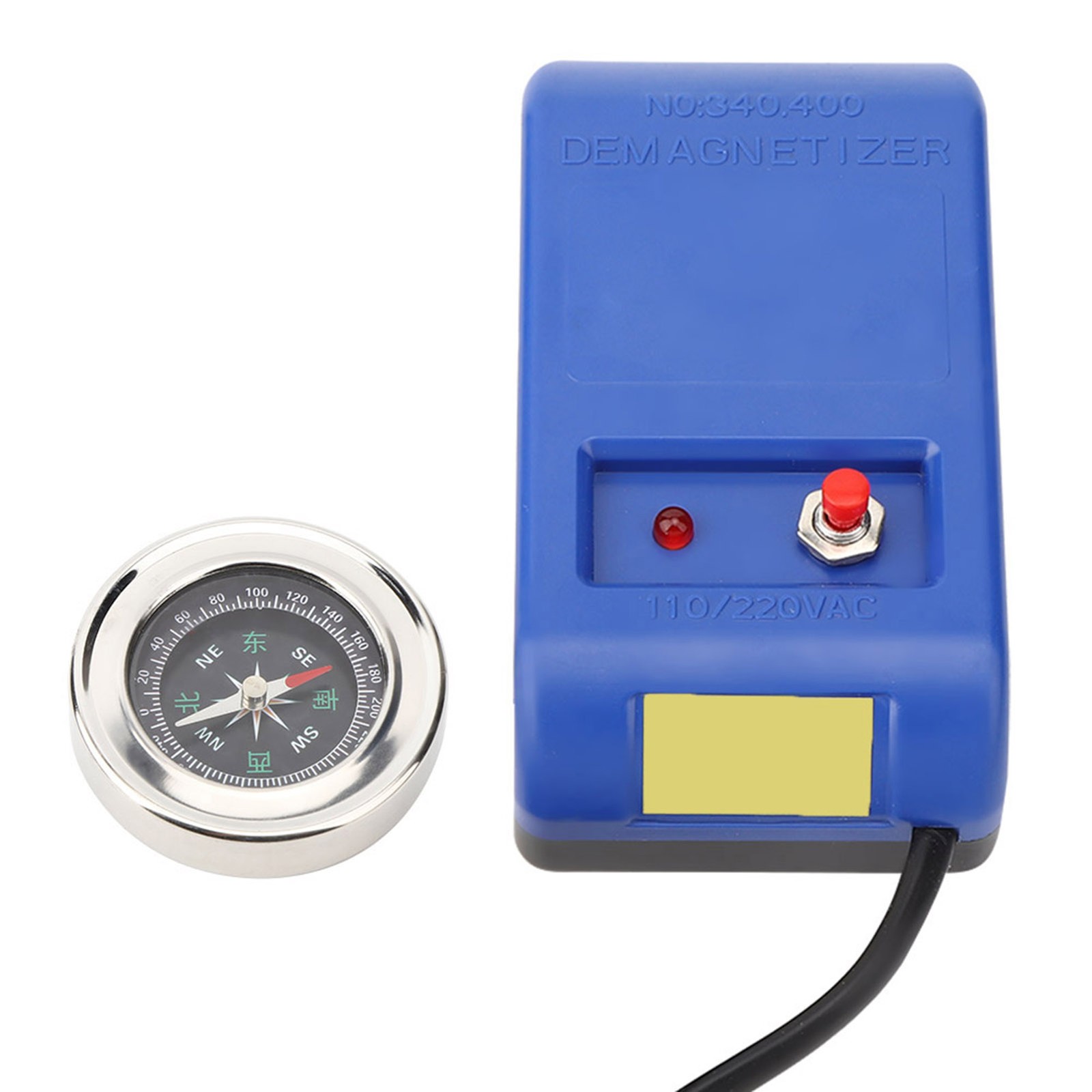 Electrical Demagnetizer Tools Compass Set For Watch Repair Degausser