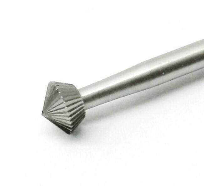 Jewelers Hart Bur 4mm Jewelry Stone Setting Bur 90Deg Size 040 FOX Germany 1 Bur