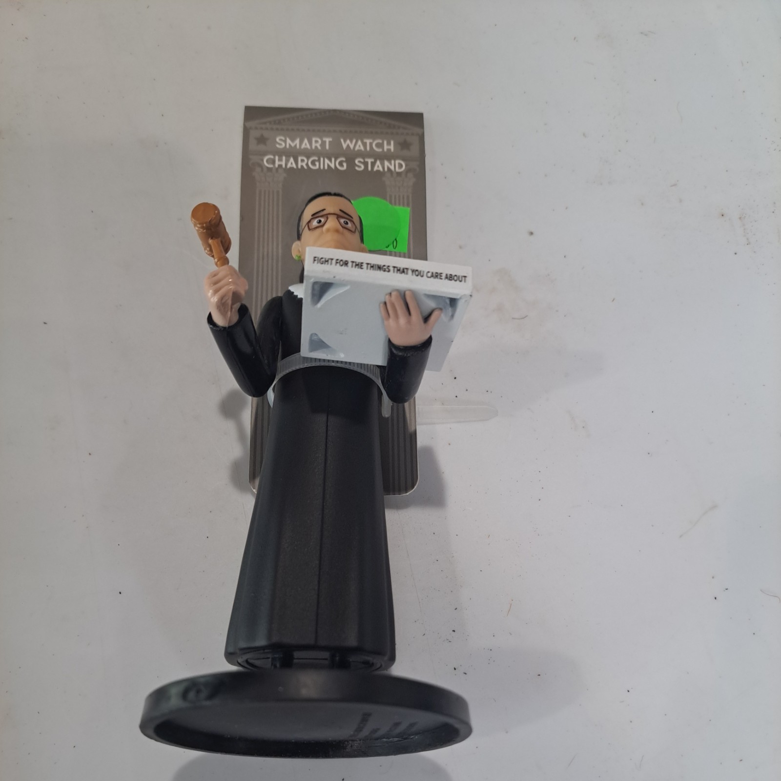 Ruth Bader Ginsburg Charging Stand Smart Watch Station RBG activist NIP 6.5 in