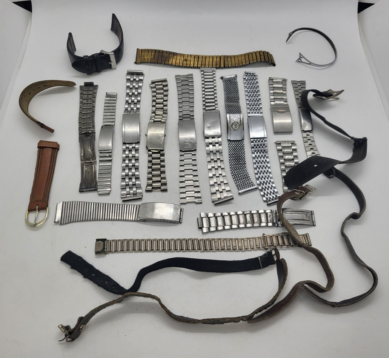 Wristwatch Parts Miscellaneous Straps Watch Bracelets Vintage Metal Spare parts