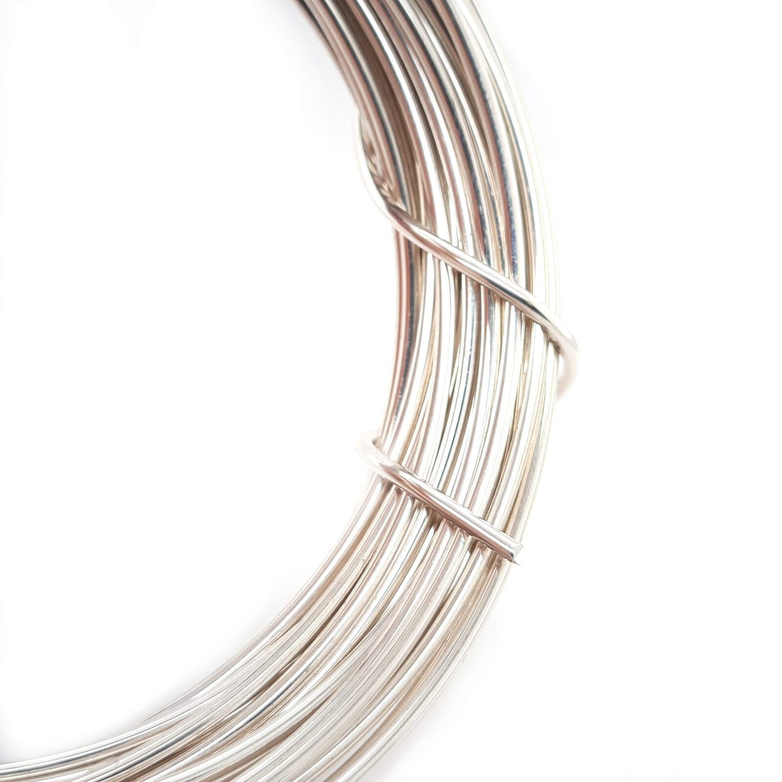 925 Sterling Silver wire Dead Soft Round 10 12 14 16 18 19 20 22 24 26 28 30 Ga