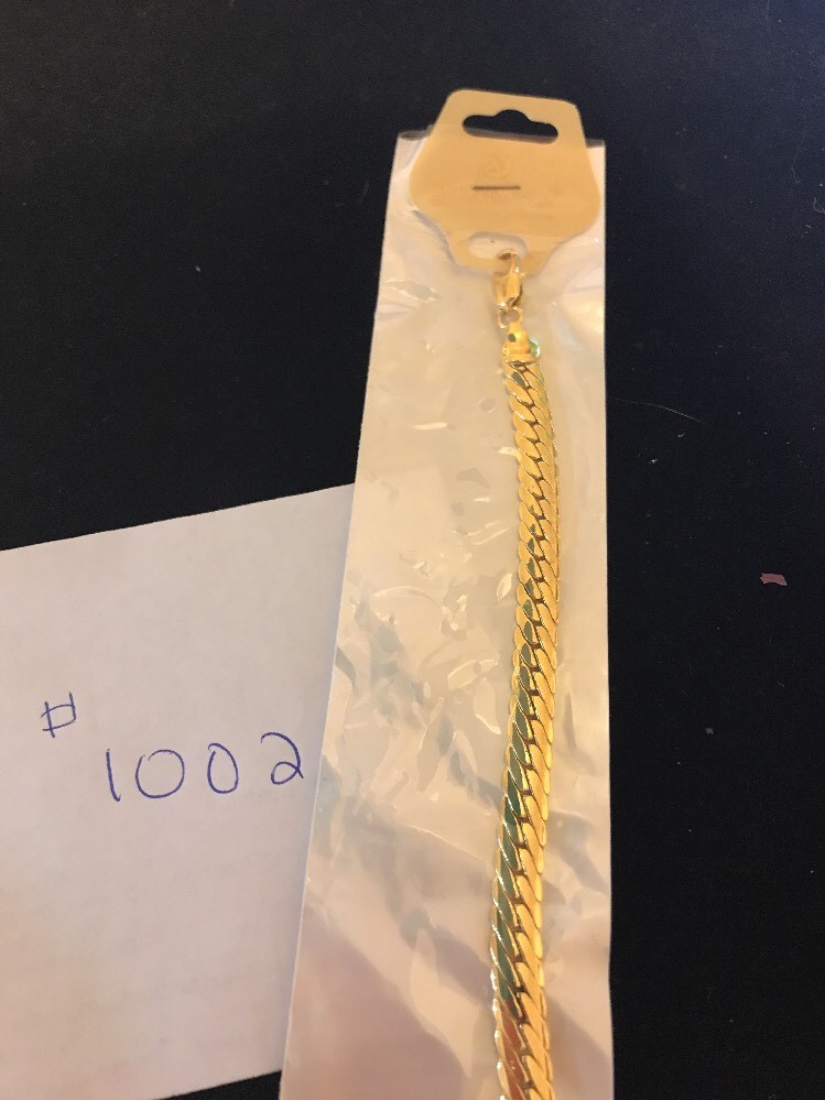 Gold Plated Bracelet # 1002 Ships N 24h