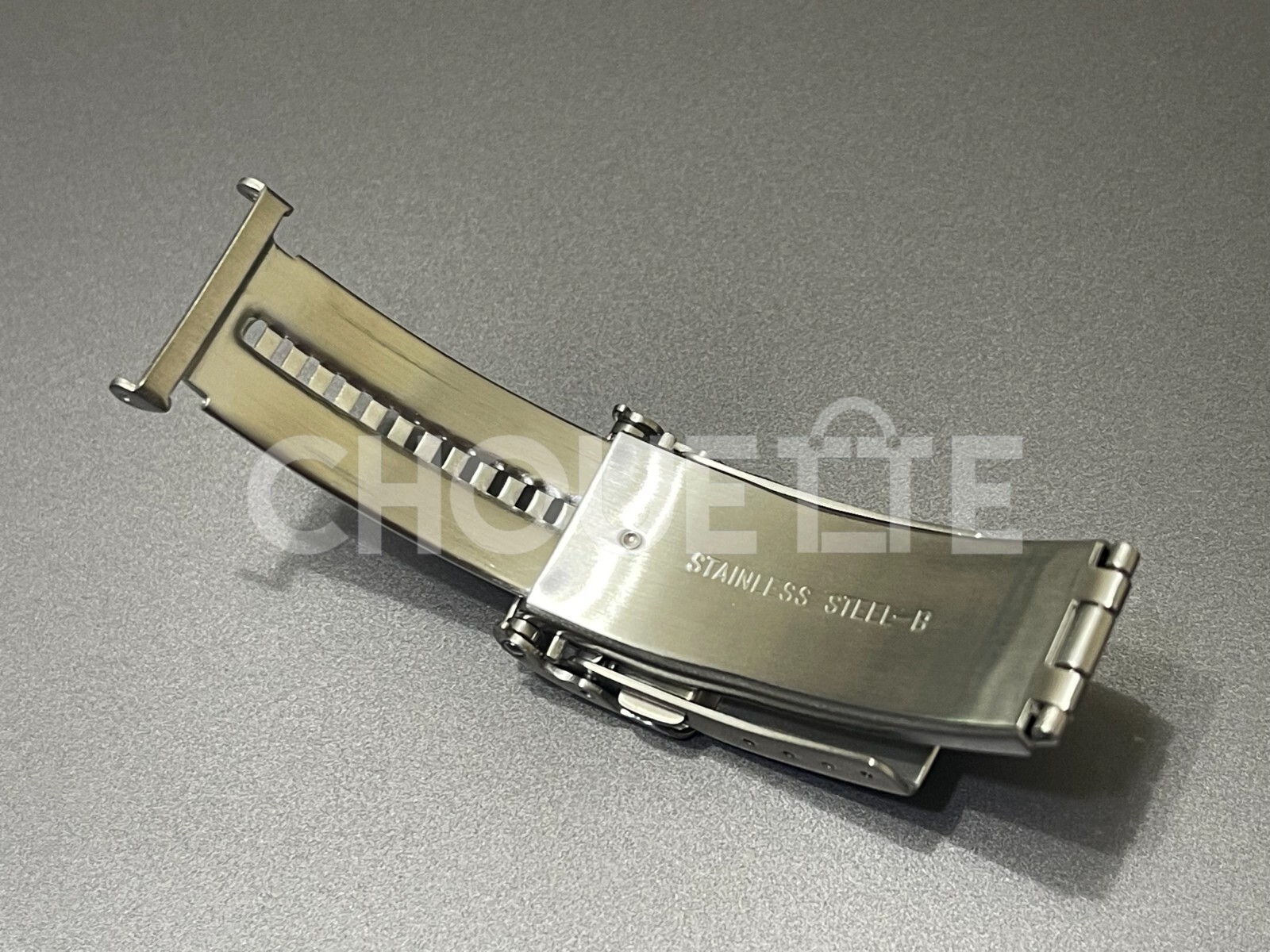 OEM Seiko 18mm MM300 Marine Master STAINLESS STEEL Clasp with DiaShield Coating
