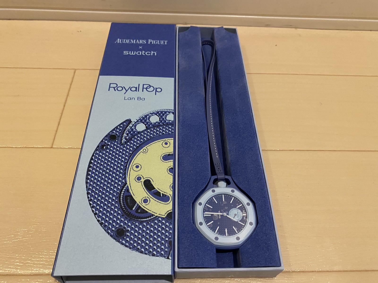 Swatch x Audemars Piguet Royal Pop Lan Ba Blue Watch Rare 2026 NEW