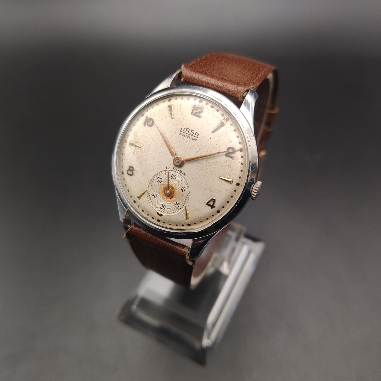 ARSA Precision Vintage Watch 36mm – Cal. A. Reymond 206 Handwinding