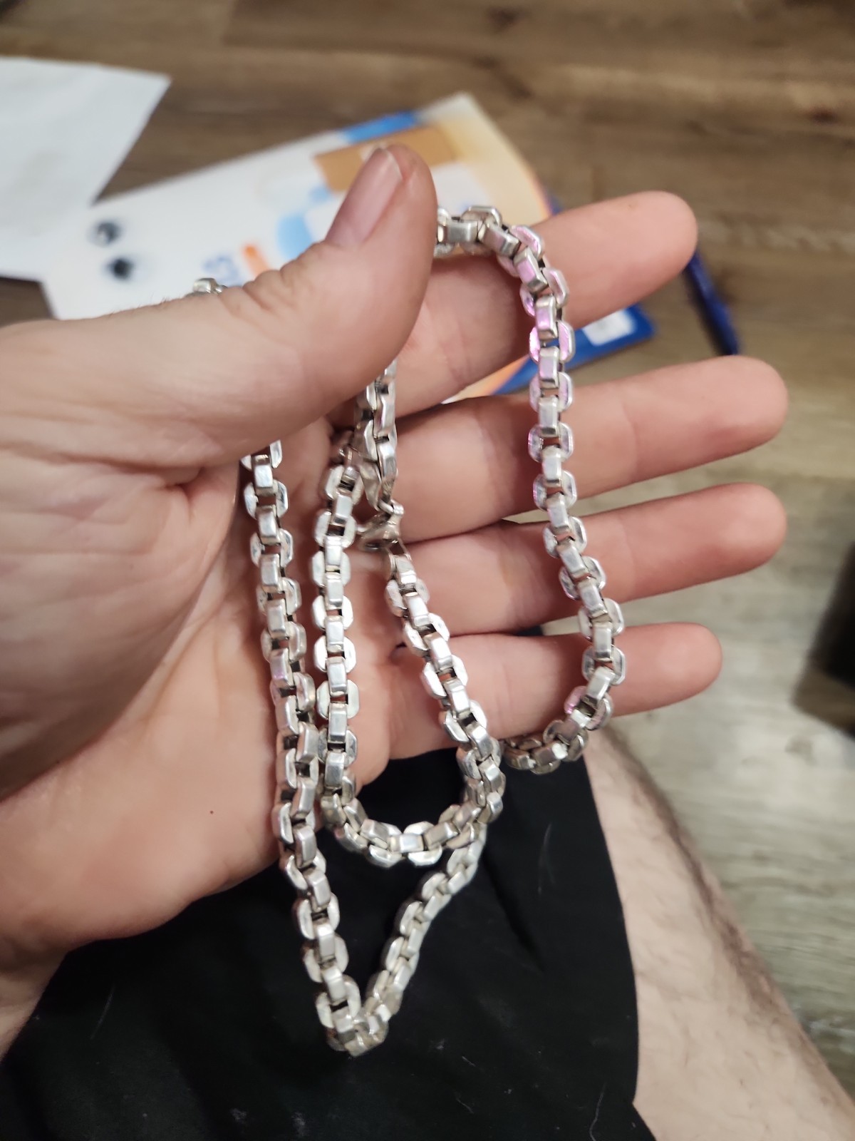 925 sterling silver chain men Harlem Bling