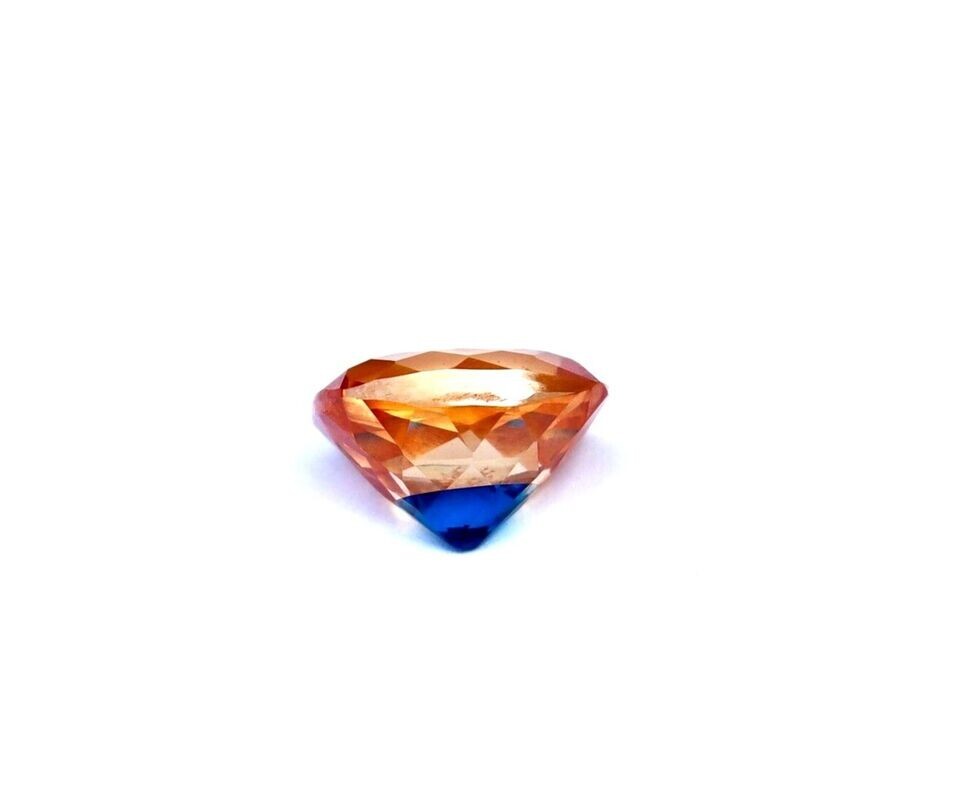 PITAMBARI SAPPHIRE Cushion CUT NATURAL BI-COLOR CERTIFIED LOOSE GEMSTONE 20.05CT