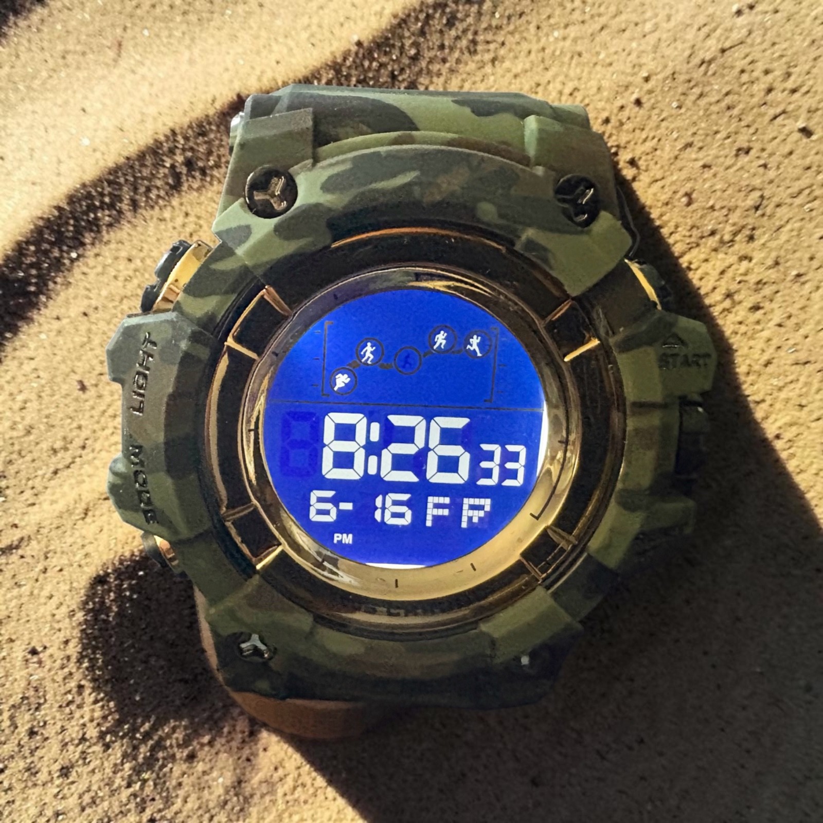 Invicta 3-Watch Camo Bundle Pro Diver Green Orange & Activa Camo Quartz