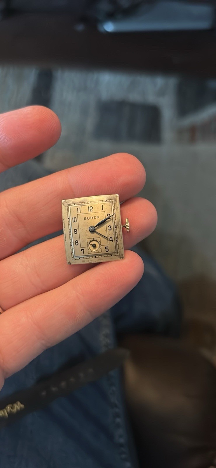Vintage 1940s Buren Watch