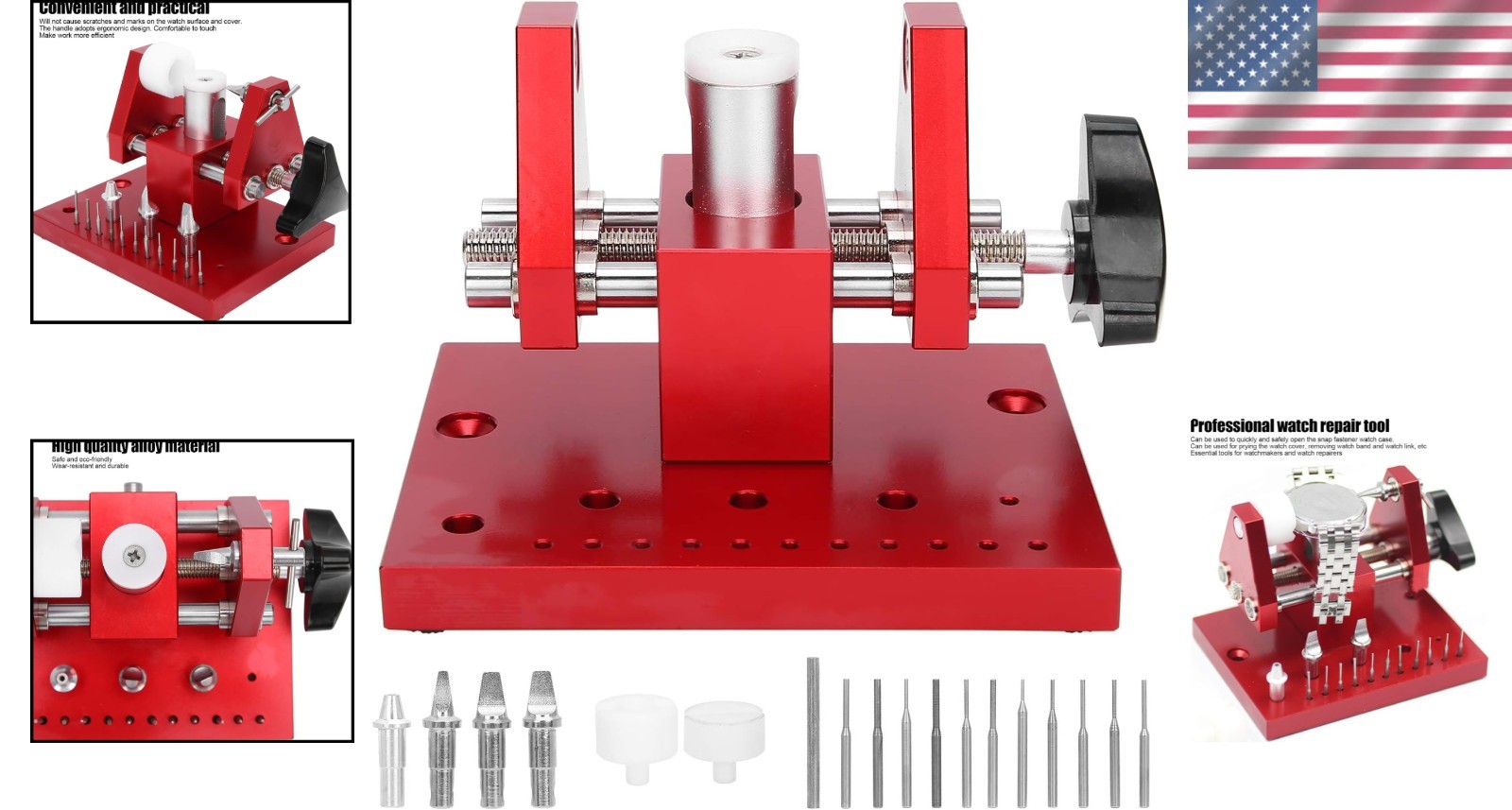 Watchmaker’s Essential Tool Set – Lightweight, Scratch-Free, Professional Grade