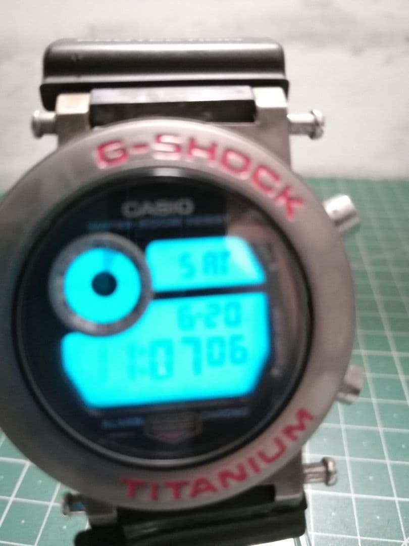Casio G-Shock DW-8200, new battery, Frogman model, cleaned.