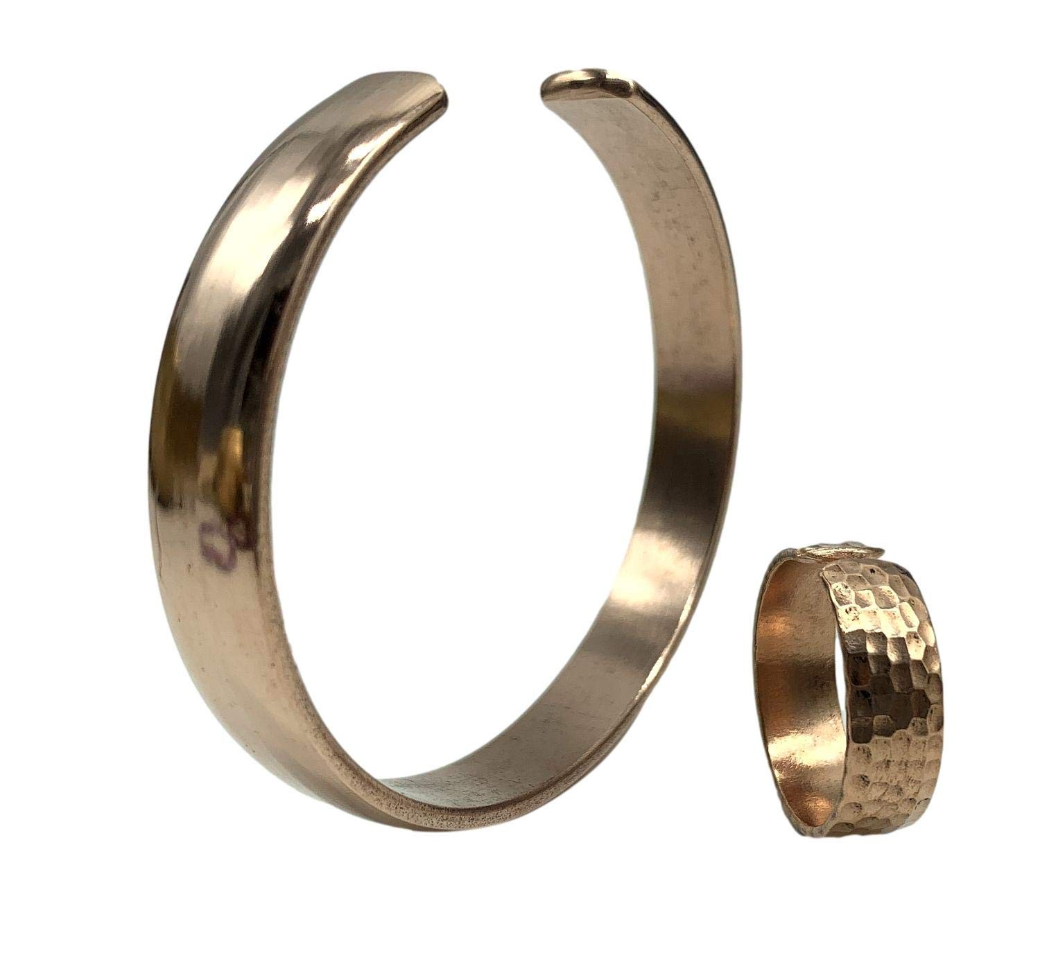 Original Medium Gauge Easy to Adjust 100% Pure Copper Tibetan Healing Bracele…