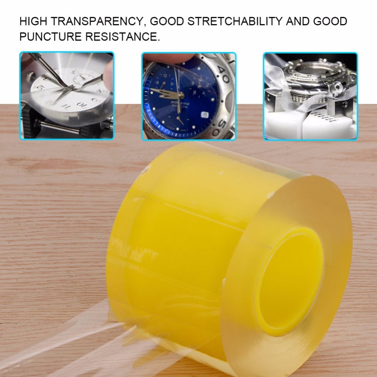 Transparent Anti-Static Protective Film Tape Crystal Watch Jewelry Protection