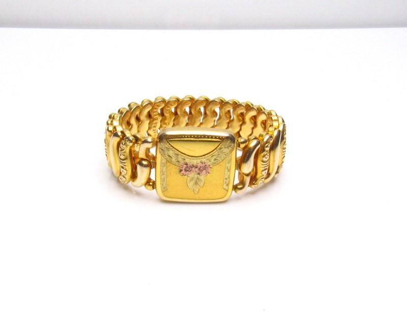 Vintage Pitman & Keeler American Queen Gold Filled Bracelet