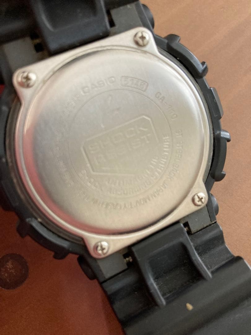 G-SHOCK Watch Good Condition All Matte Black GA-110
