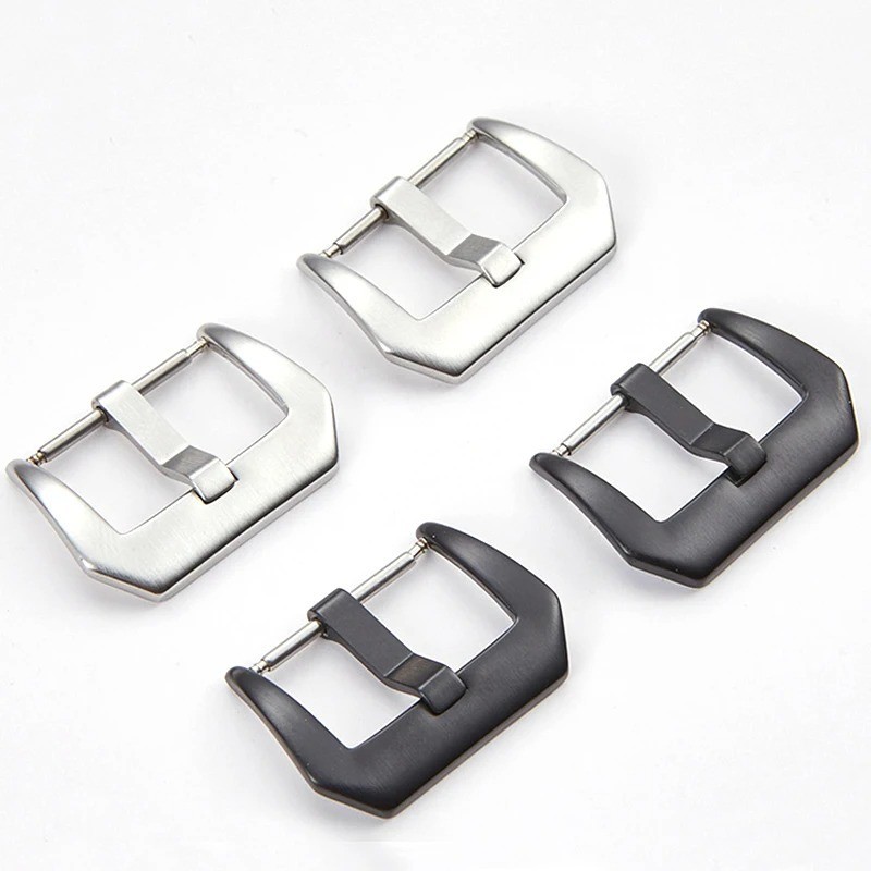 16 18 20 22 24 26mm Watch Buckle Clasp For Leather Rubber Watch Band Strap