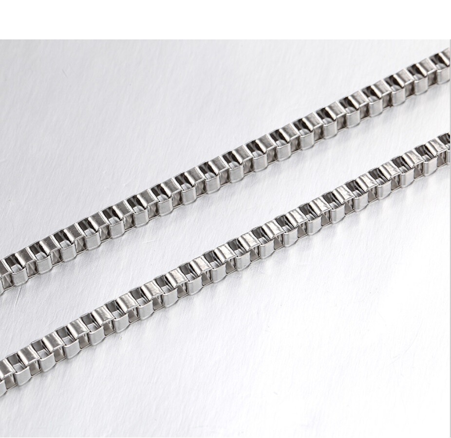 Solid 925 Sterling Silver Classic 2mm wide 16″~32INCH Italian Box Chain Necklace