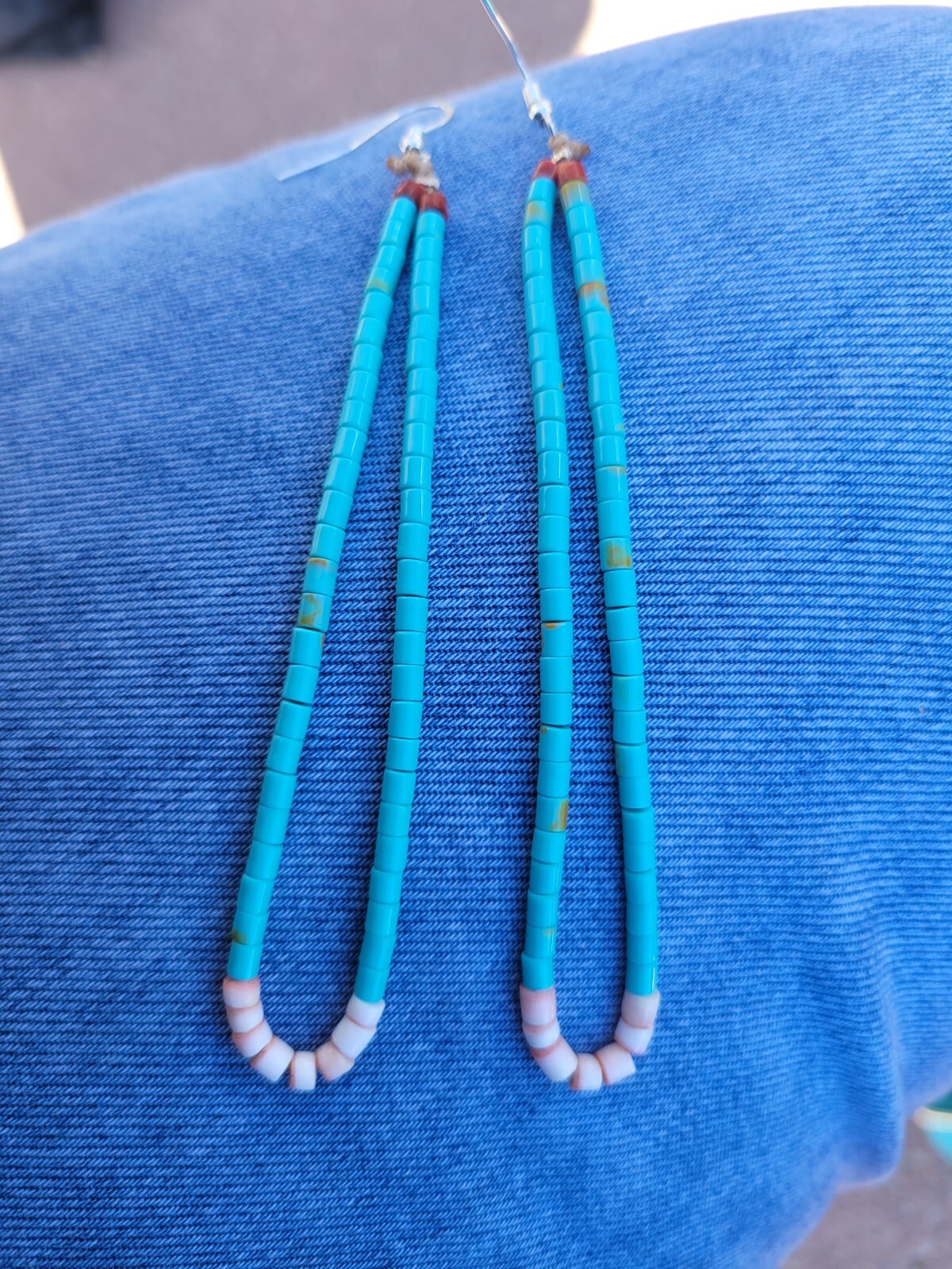 Handcrafted Navajo Jacla Earrings